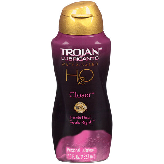 Trojan H2O Closer Personal Lubricant – Clear – 5.5 oz