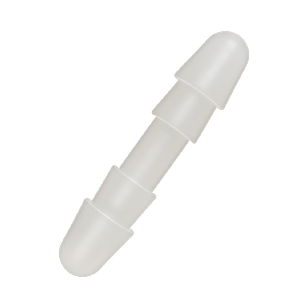 Doc Johnson Vac-U-Lock Frosted DoubleUp Plug – White