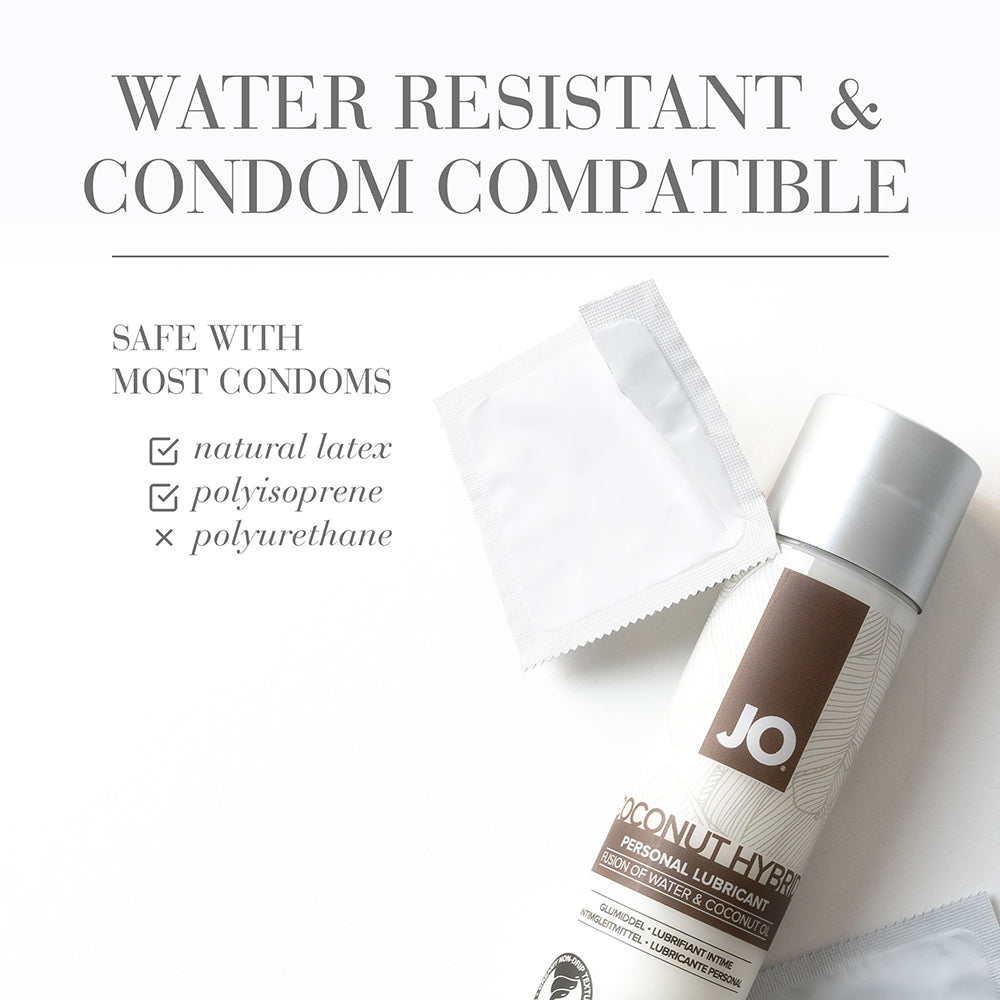 JO Coconut Hybrid Original Lubricant – Clear – 1 oz