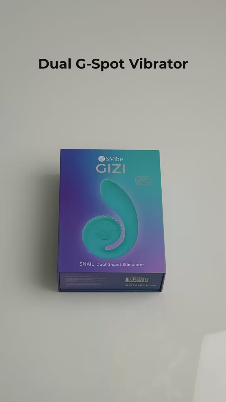 SVibe Gizi G-Spot Vibrator with Clitoral Stimulation – Purple
