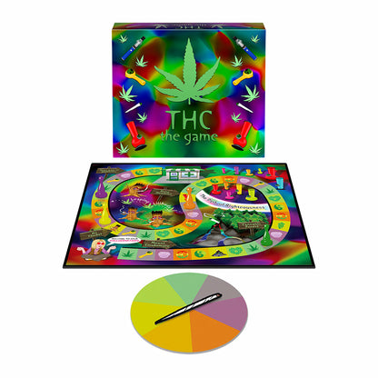 THC The Game Pot-Themed Challenge Board Game - Multi-Color