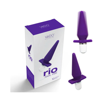 VeDO Rio Anal Vibe Into You Vibrator – Indigo