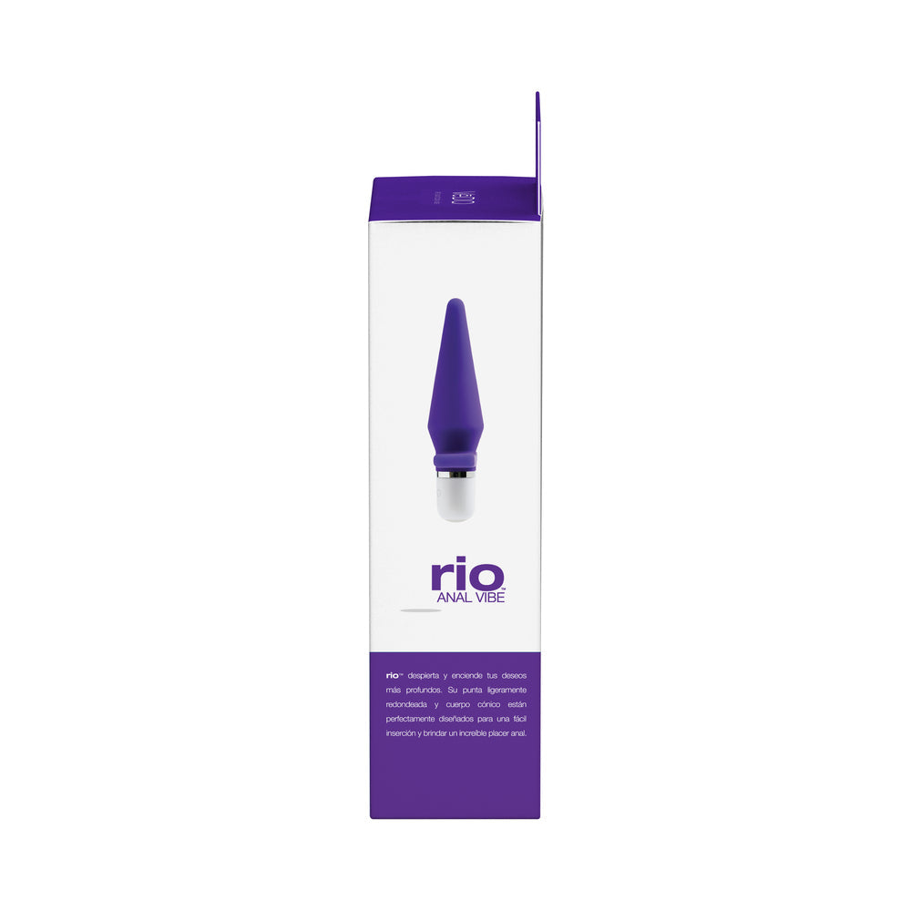 VeDO Rio Anal Vibe Into You Vibrator – Indigo