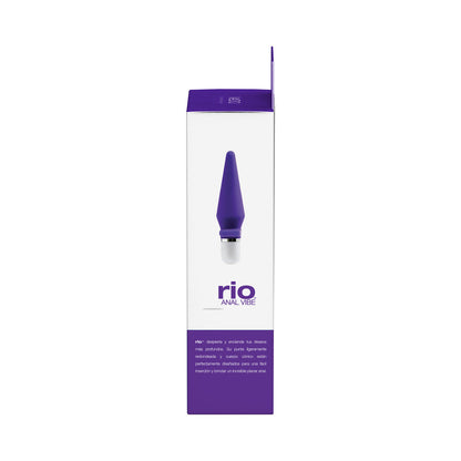 VeDO Rio Anal Vibe Into You Vibrator – Indigo