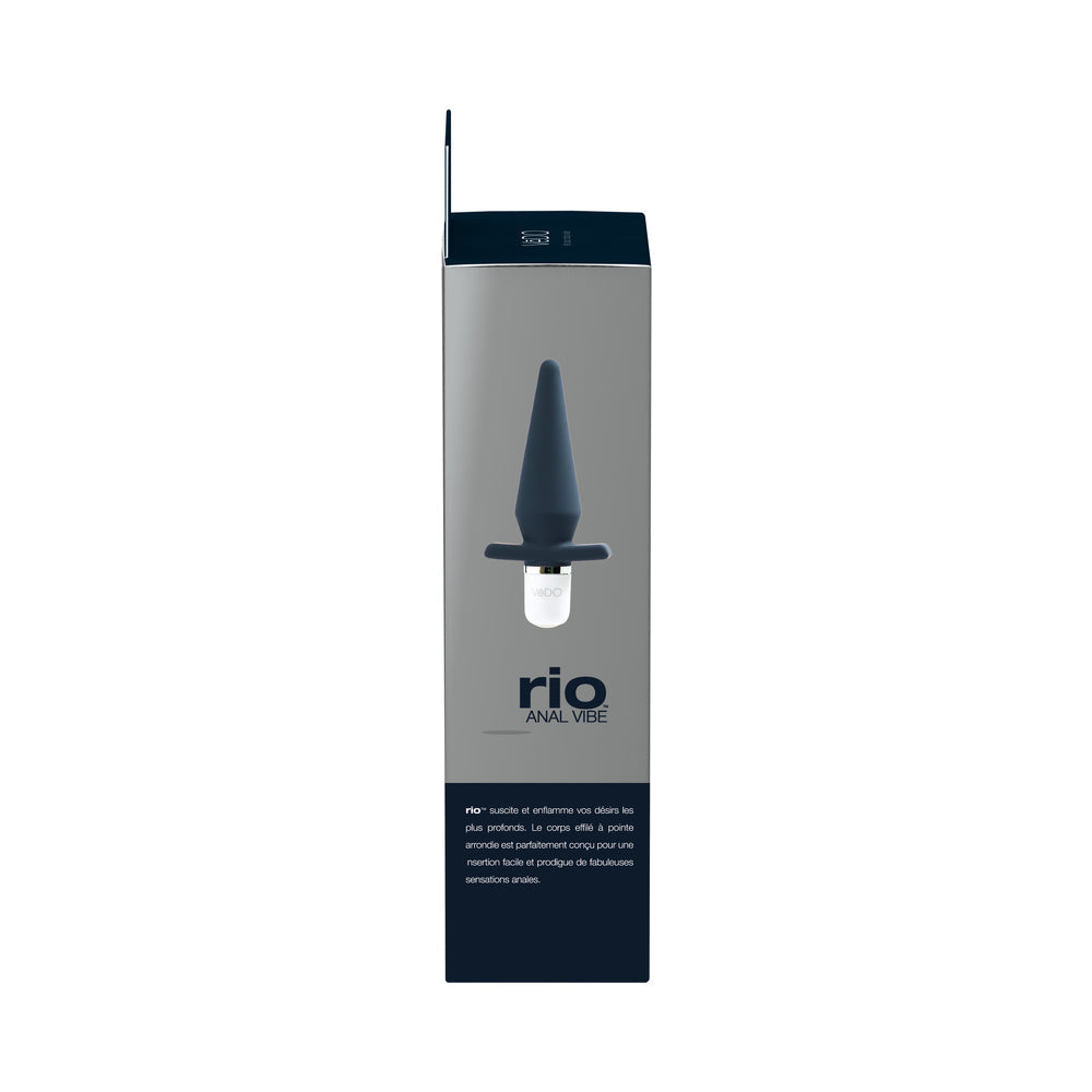 VeDO Rio Anal Vibe Vibrating Anal Plug – Black