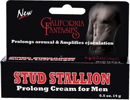 California Fantasies Stud Stallion Prolong Cream for Men - 0.5 Oz Tube