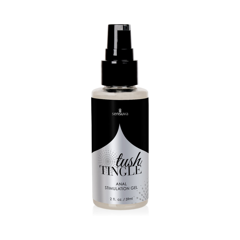 Sensuva Tush Tingle Anal Stimulation Gel 2 oz - Clear - Peppermint Scent