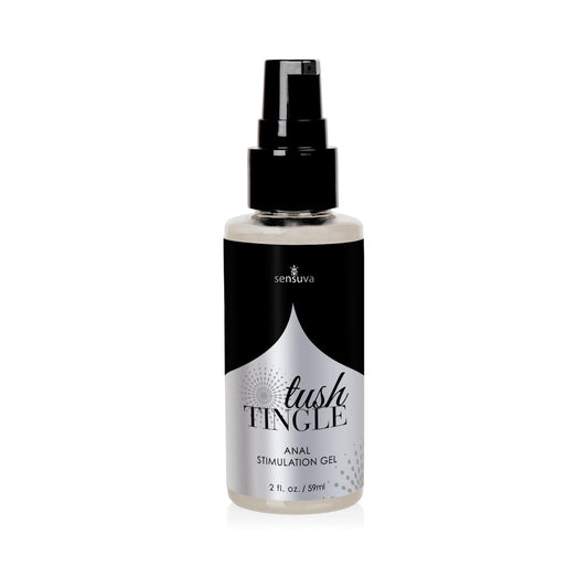 Sensuva Tush Tingle Anal Stimulation Gel 2 oz - Clear - Peppermint Scent