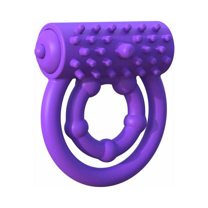 Pipedream Fantasy C-Ringz Silicone Vibrating Prolong Performance Ring – Purple