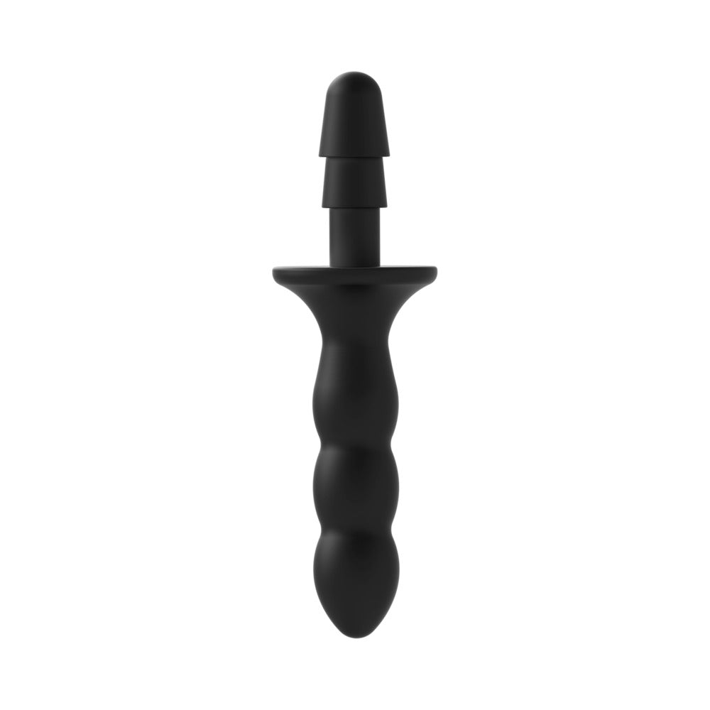 Doc Johnson Vac-U-Lock Black Handle – Ergonomic Design for Insertable Use
