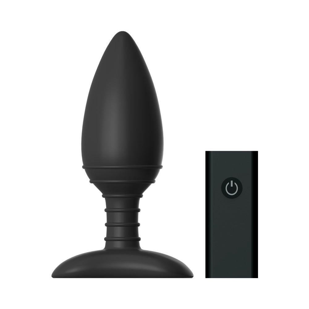 Nexus Ace Large Remote Control Vibrating Butt Plug – Black