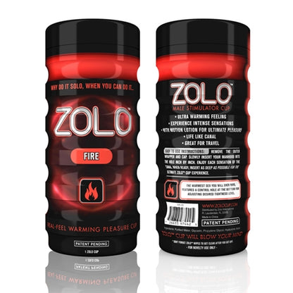 XGEN Fire Zolo Cup – Warming Sensation – Red