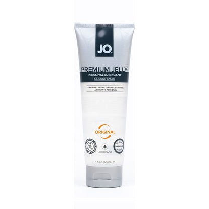 JO Premium Jelly Silicone-Based Lubricant 4 oz – Clear, Long-Lasting Glide