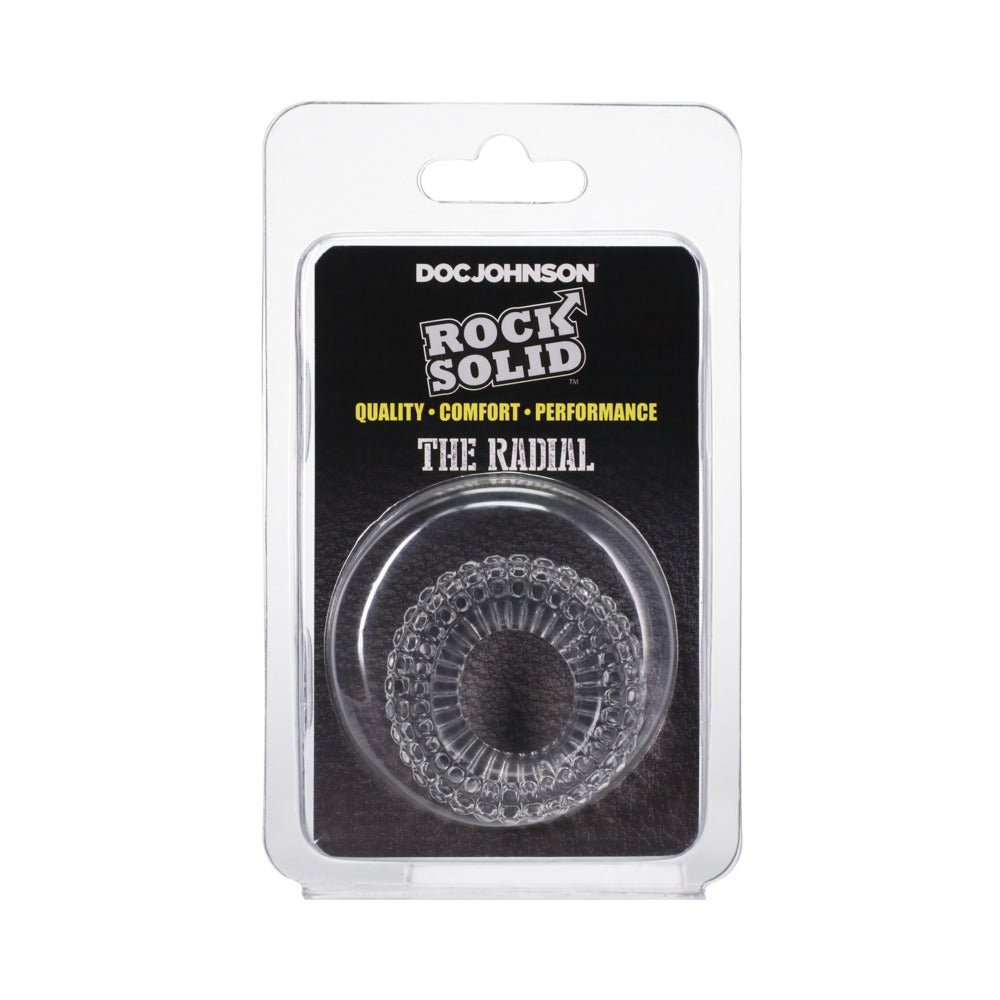Rock Solid Radial Clear C Ring – Stretchy, Phthalate-Free TPE