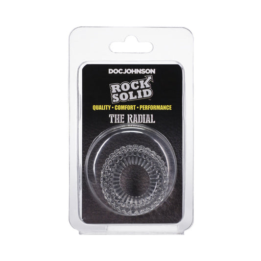 Rock Solid Radial Clear C Ring – Stretchy, Phthalate-Free TPE