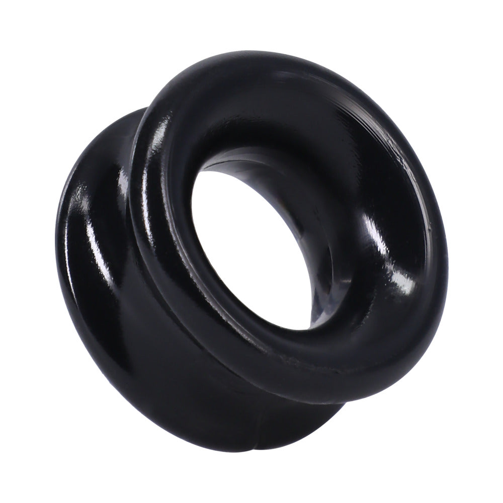 Rock Solid Convex Black C Ring – Stretchy Cock Ring