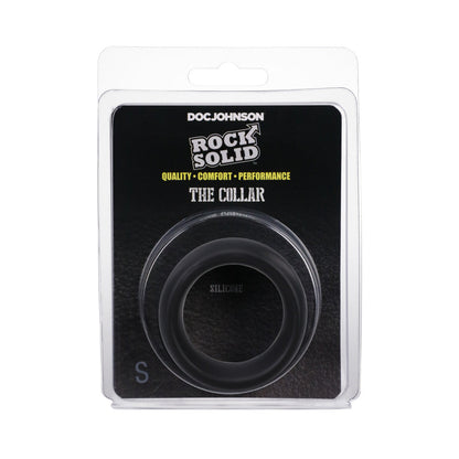 Rock Solid Silicone Black C Ring – Small (1.75 in)