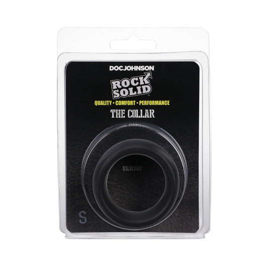 Rock Solid Silicone Black C Ring – Small (1.75 in)