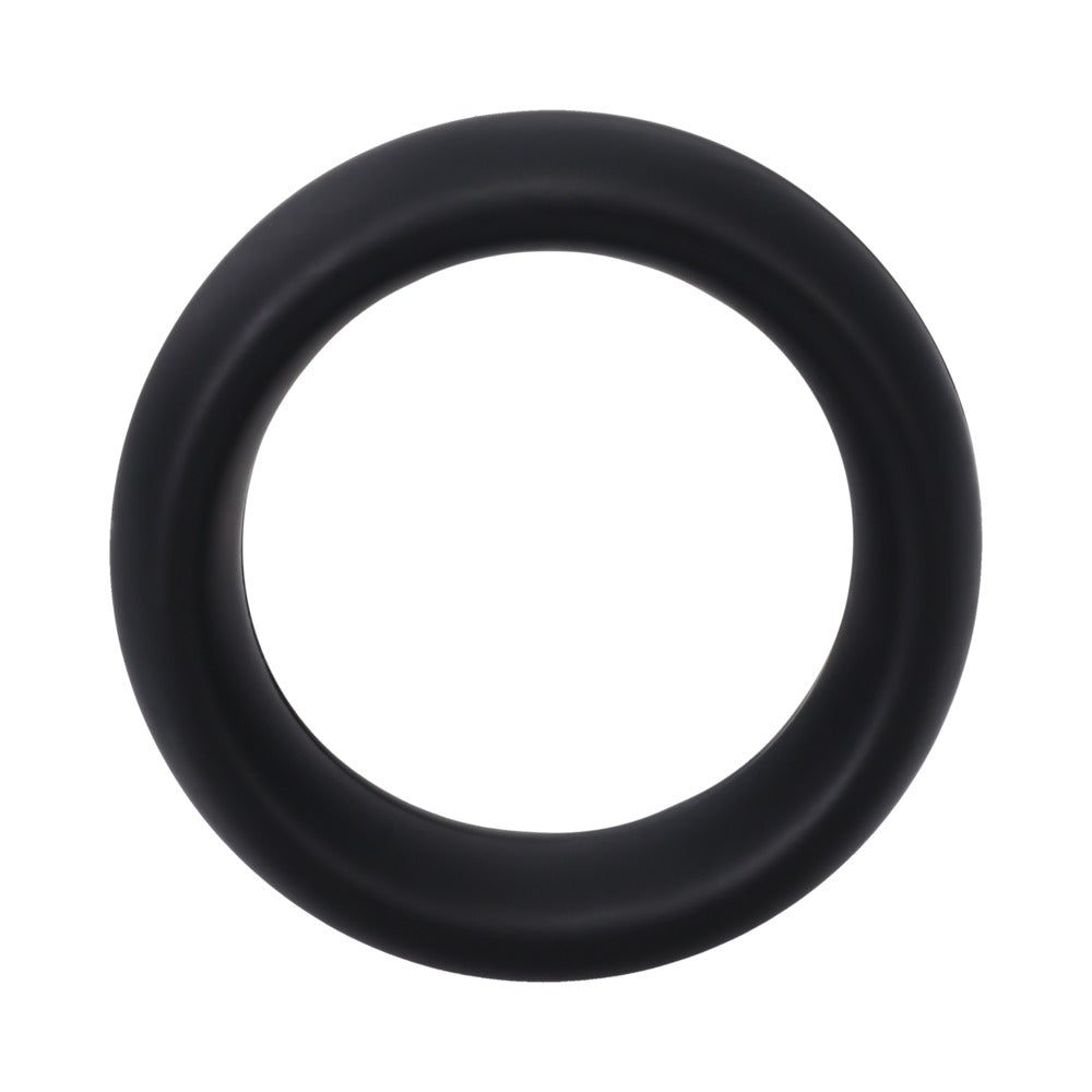 Rock Solid Silicone Black C Ring – Small (1.75 in)