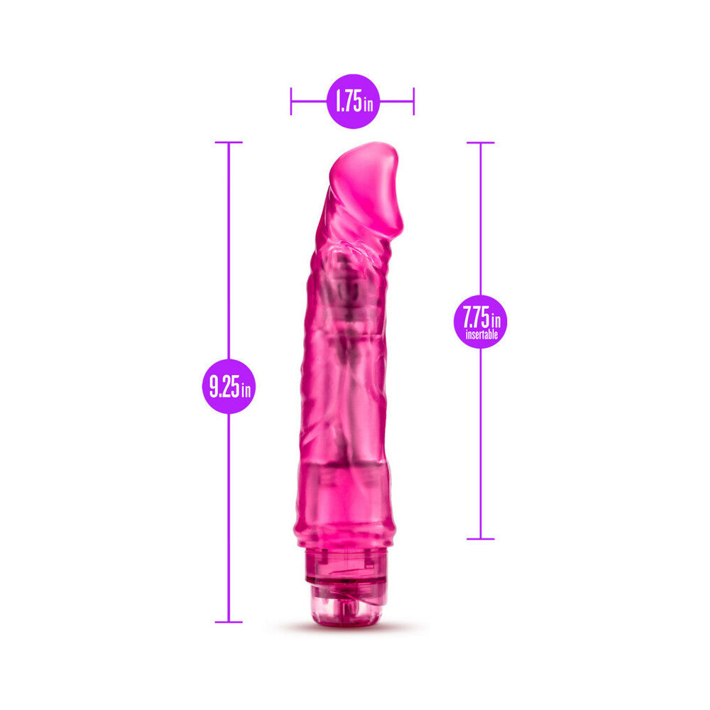 B Yours Vibe 6 Realistic Vibrator with Multi-Speed Vibrations – Pink
