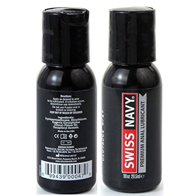 Swiss Navy Premium Silicone Anal Lubricant 16 oz – Clear