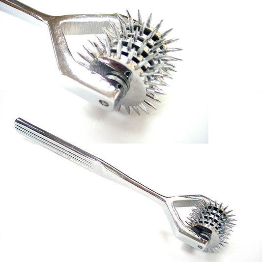 Rouge Garments Stainless Steel Pinwheel X5 - Black Pinwheel Spikes