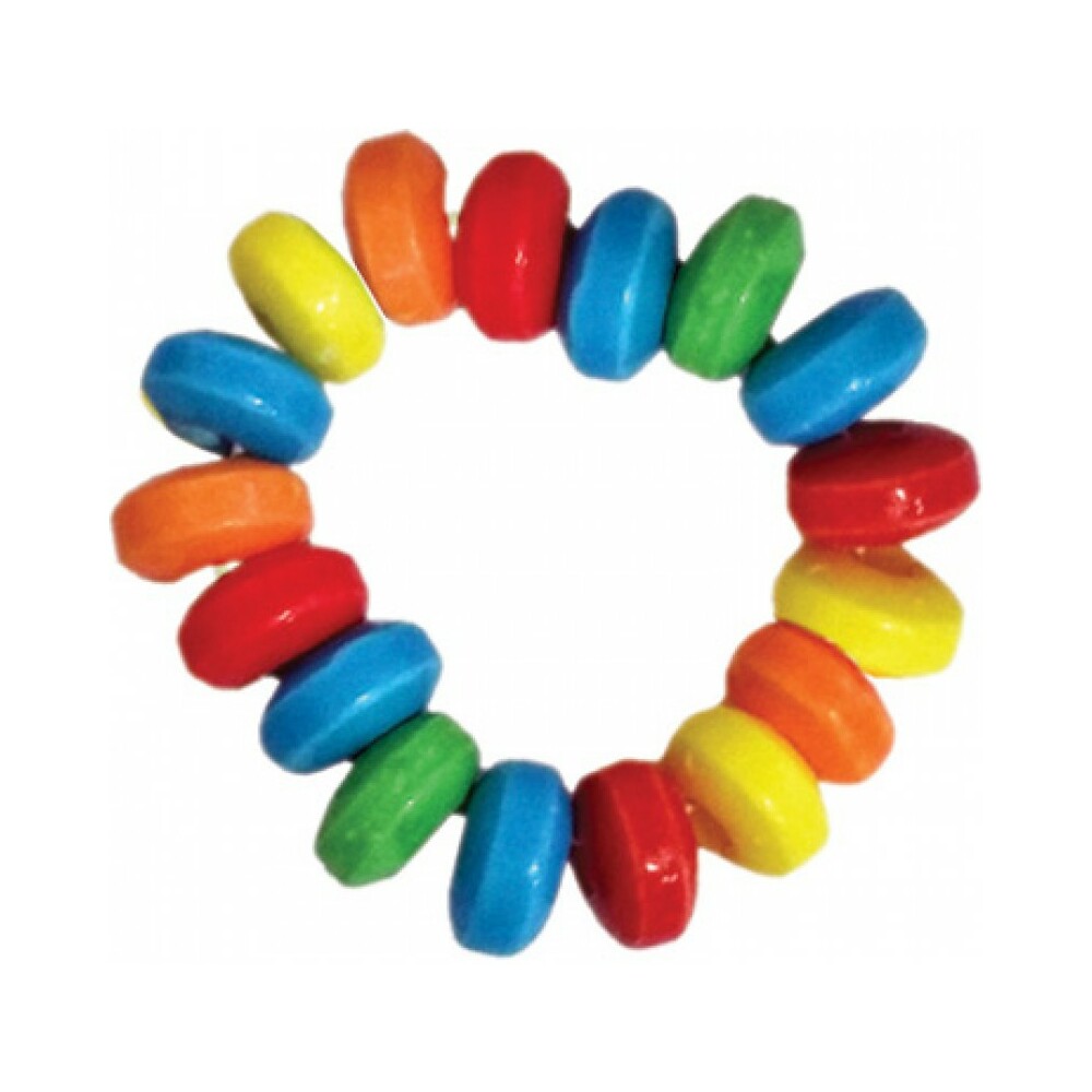 Hott Products Candy Cock Ring - Multi-Color - Display of 50 Pieces