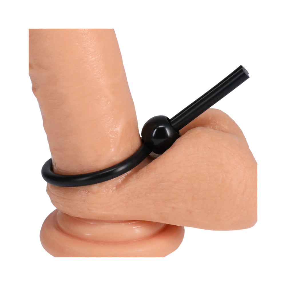 Rock Solid Lasso/Bolo Single Lock Adjustable – Black Silicone Adjustable Device