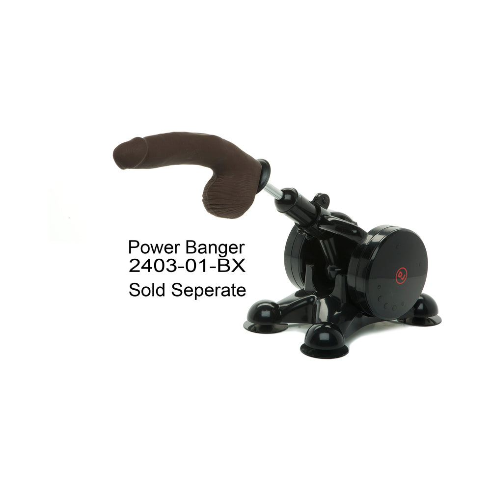 Doc Johnson Rob Piper ULTRASKYN 10.5in Cock – Dark Brown