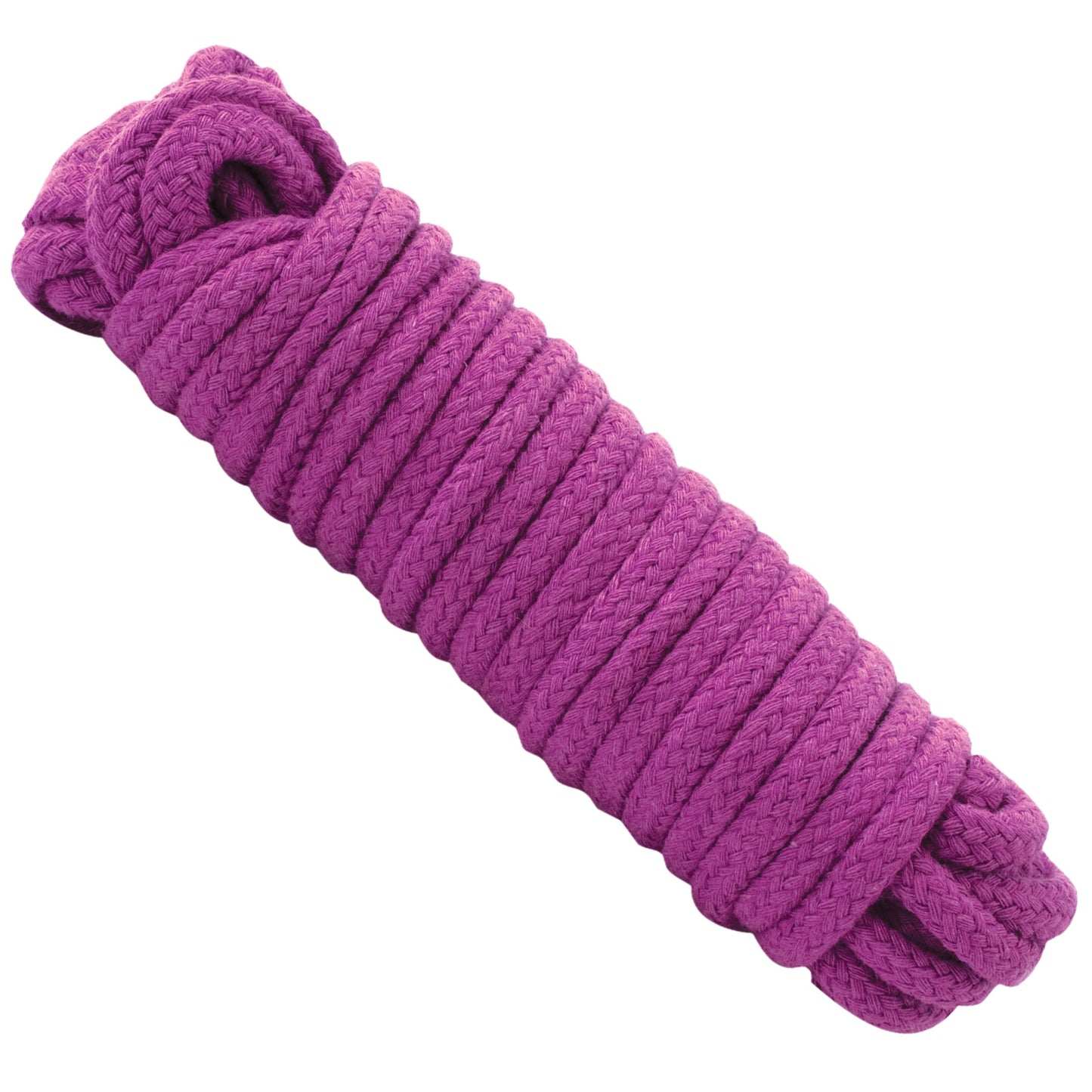 Doc Johnson Cotton Bondage Rope - Japanese Style - 32 Feet - Purple