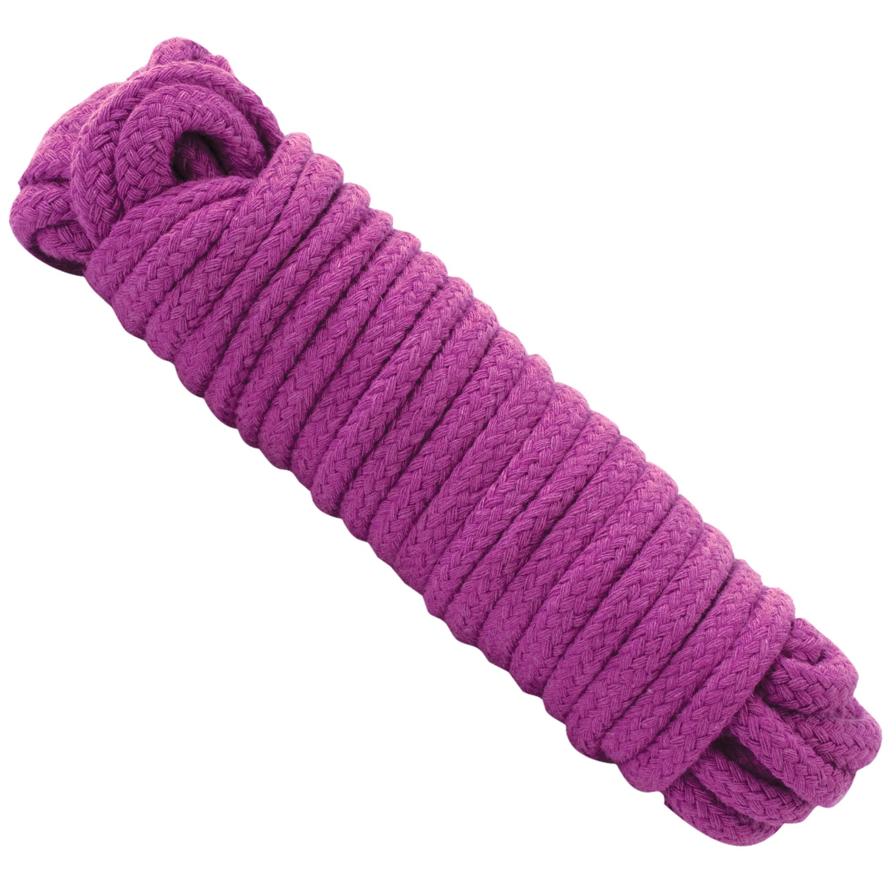 Doc Johnson Cotton Bondage Rope - Japanese Style - 32 Feet - Purple