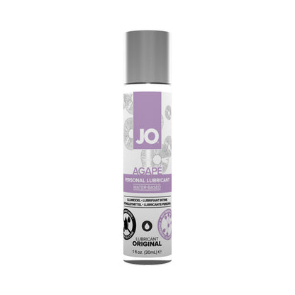 JO Agape Original Water-Based Lubricant 1 oz - Clear - pH Balanced