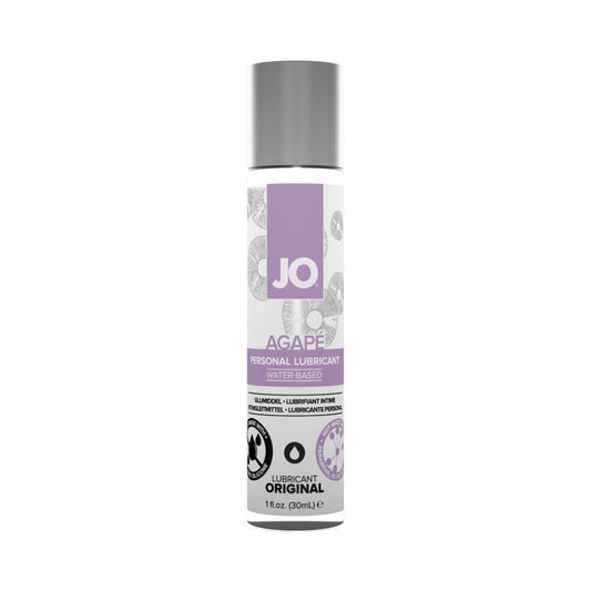 JO Agape Original Water-Based Lubricant 1 oz - Clear - pH Balanced