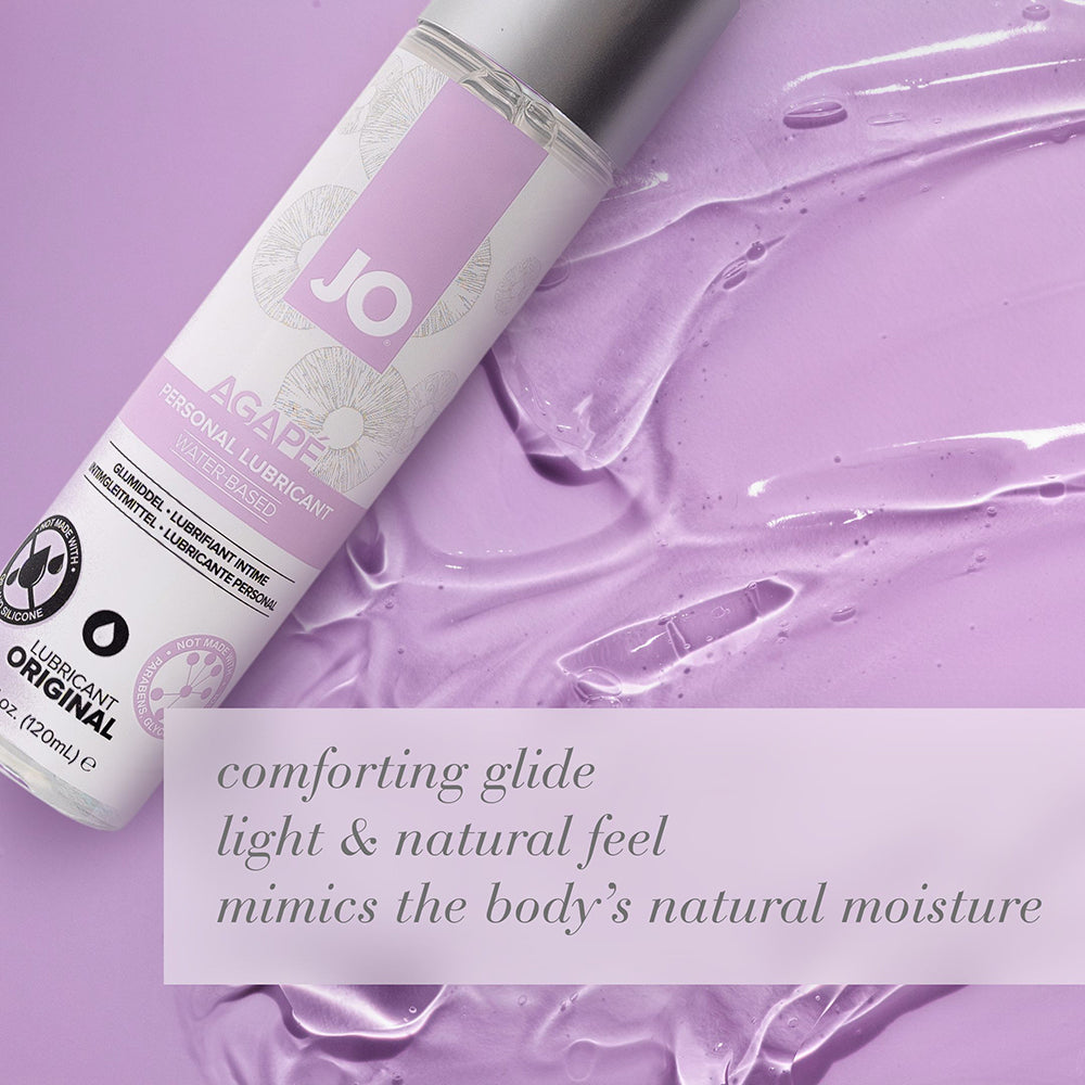 JO Agape Original Water-Based Lubricant 1 oz - Clear - pH Balanced