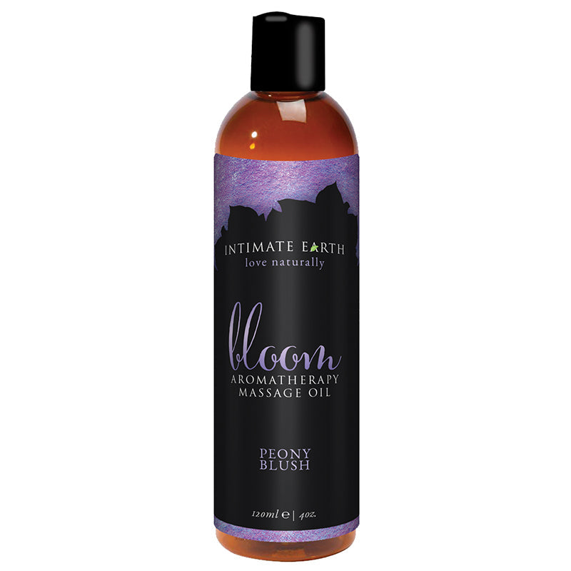 Intimate Earth Bloom Massage Oil – Natural Floral Scent – 120 ml