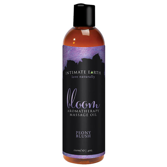 Intimate Earth Bloom Massage Oil – Natural Floral Scent – 120 ml