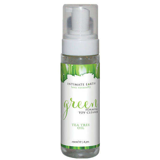 Intimate Earth Green Foaming Toy Cleaner with Tea Tree Oil – 6.3 oz