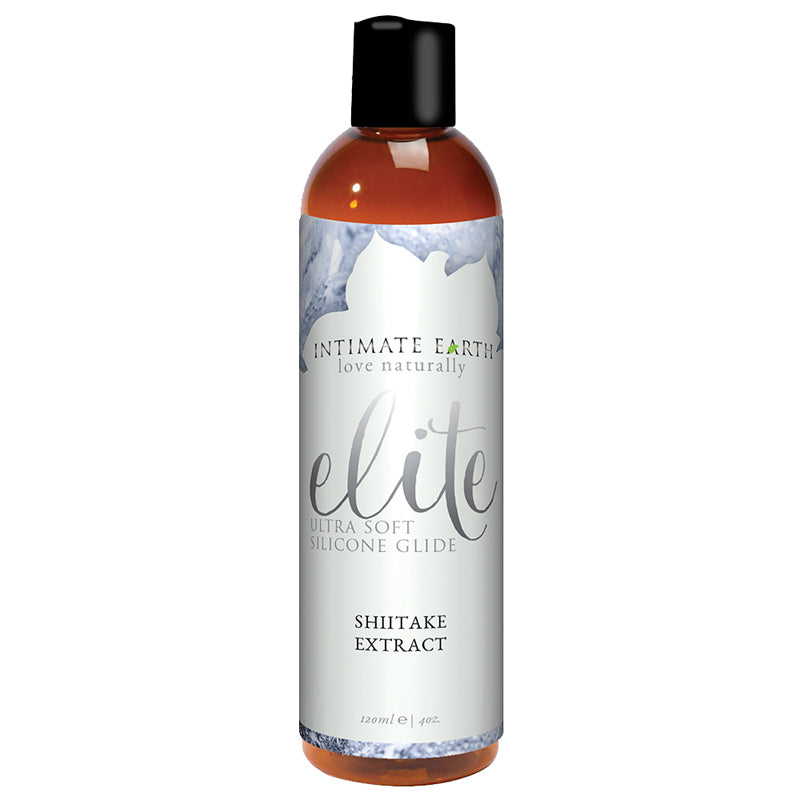 Intimate Earth Elite Shiitake Silicone Lubricant – Clear – 120 ml/4 oz