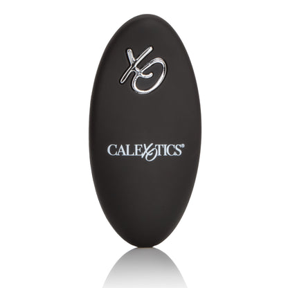 CalExotics Silicone Rechargeable Remote Pleasurizer – Vibrating Couple's Enhancer – Black