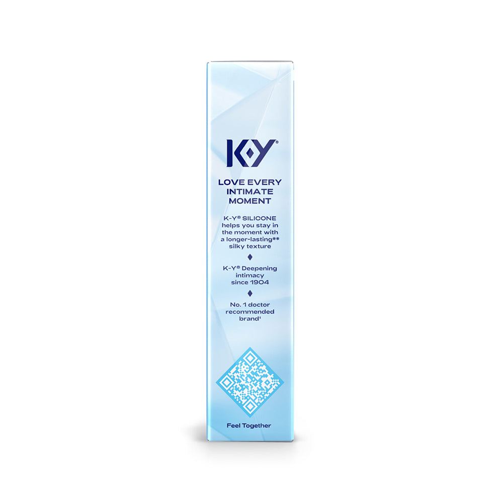 K-Y True Feel Premium Intimate Silicone Gel Lubricant 1.5oz - Clear