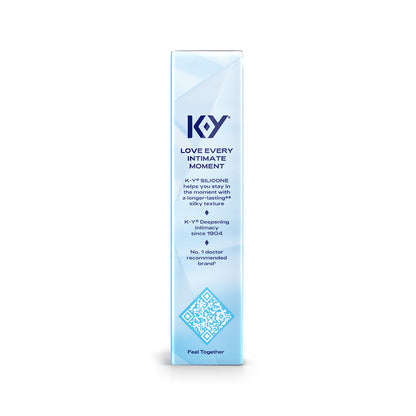 K-Y True Feel Premium Intimate Silicone Gel Lubricant 1.5oz - Clear