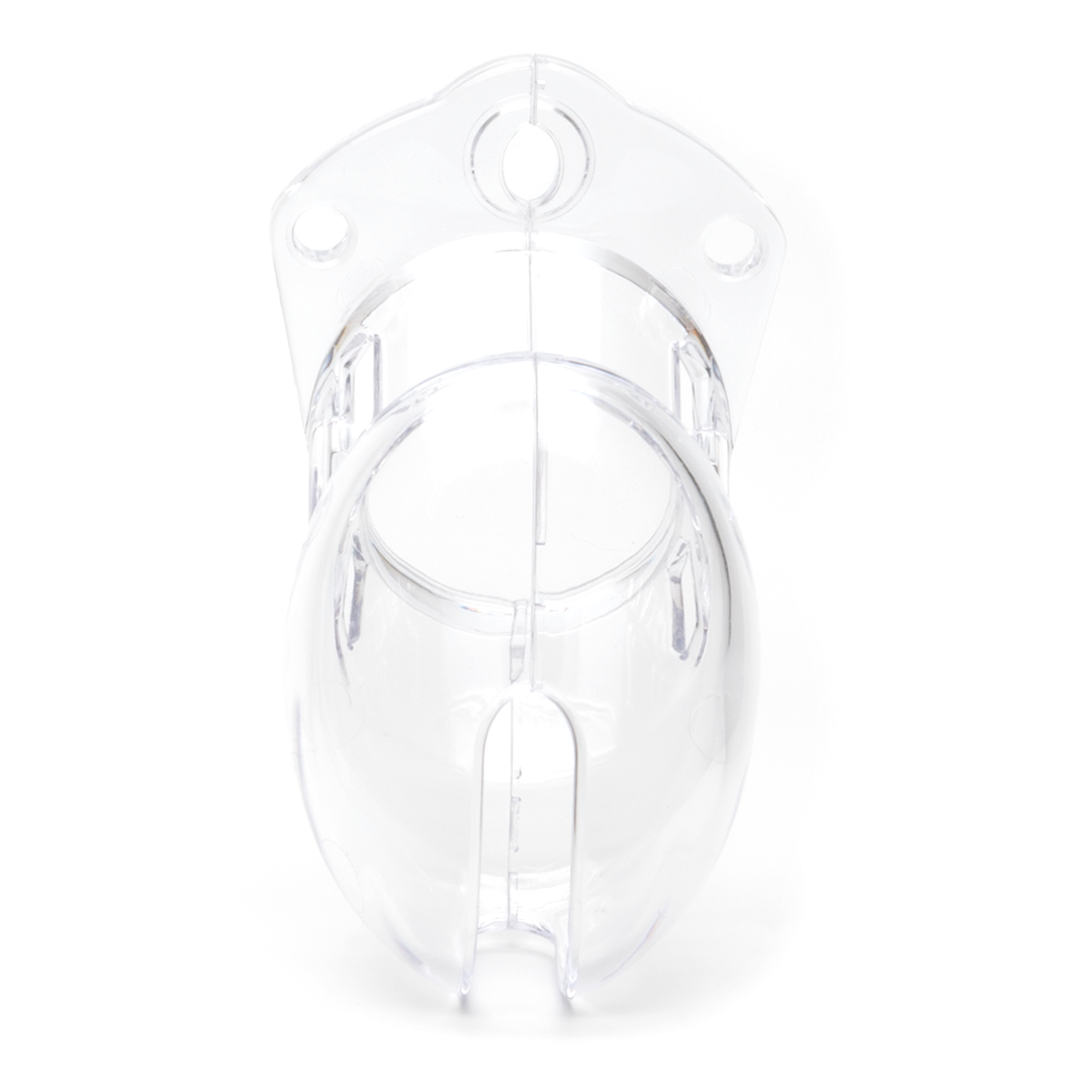 CB-X CB-6000S Clear Male Chastity Device with Ventilation and Custom Fit