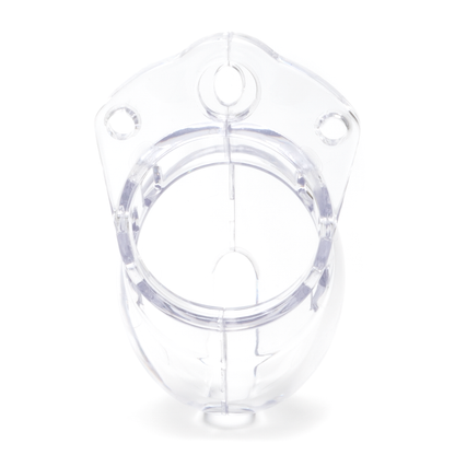 CB-X CB-6000S Clear Male Chastity Device with Ventilation and Custom Fit