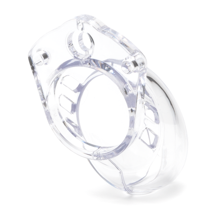CB-X CB-6000S Clear Male Chastity Device with Ventilation and Custom Fit