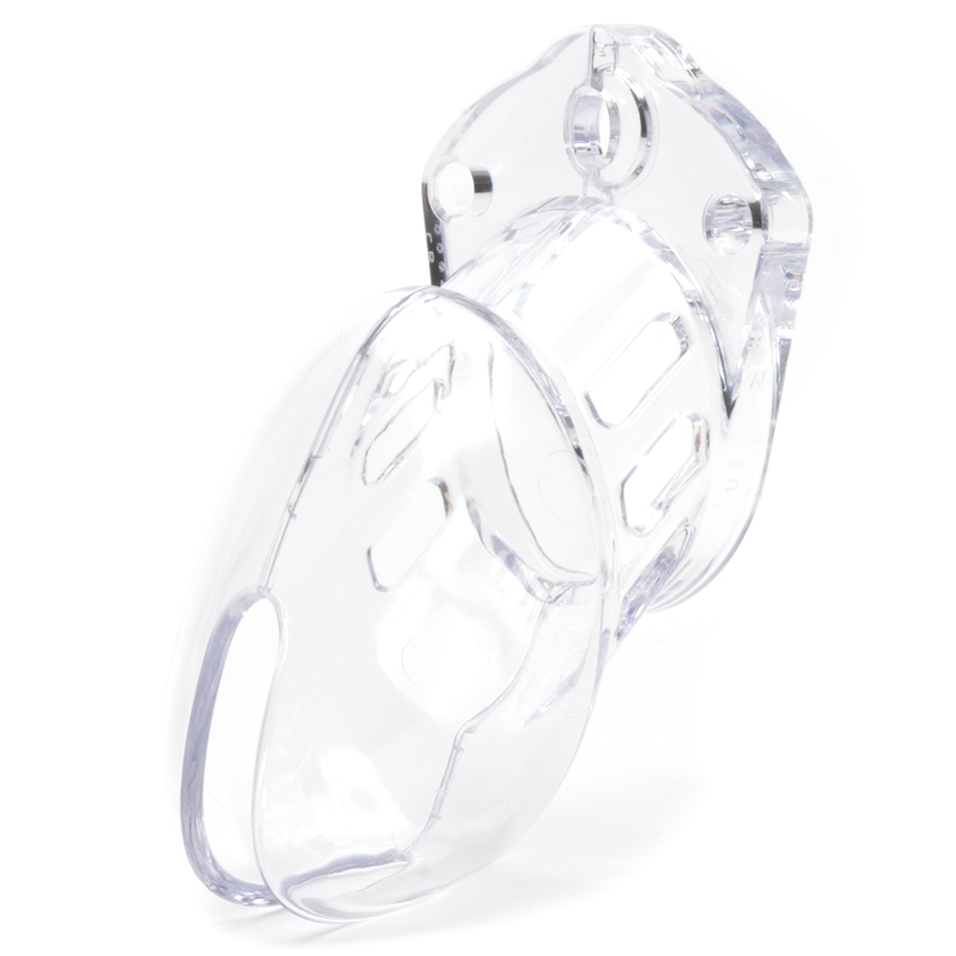 CB-X CB-6000S Clear Male Chastity Device with Ventilation and Custom Fit