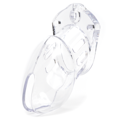 CB-X CB-6000S Clear Male Chastity Device with Ventilation and Custom Fit