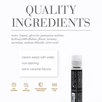 JO Gelato Salted Caramel Flavored Water-Based Lubricant – 1 oz