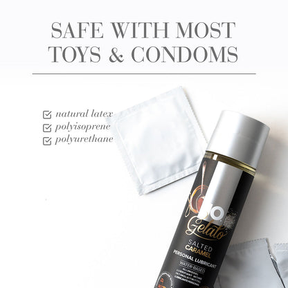 JO Gelato Salted Caramel Flavored Water-Based Lubricant – 1 oz