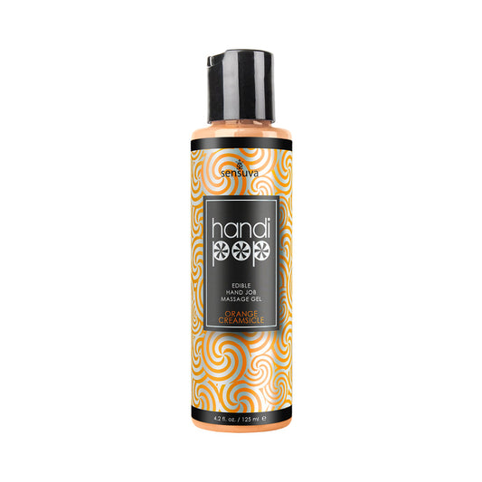 Sensuva HandiPop Edible Hand Job Massage Gel – Orange Creamsicle