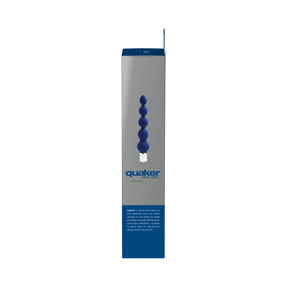 VeDO Quaker Anal Vibe - Midnight Madness - Anal Vibrator - Blue